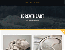 Tablet Screenshot of ibreatheart.com